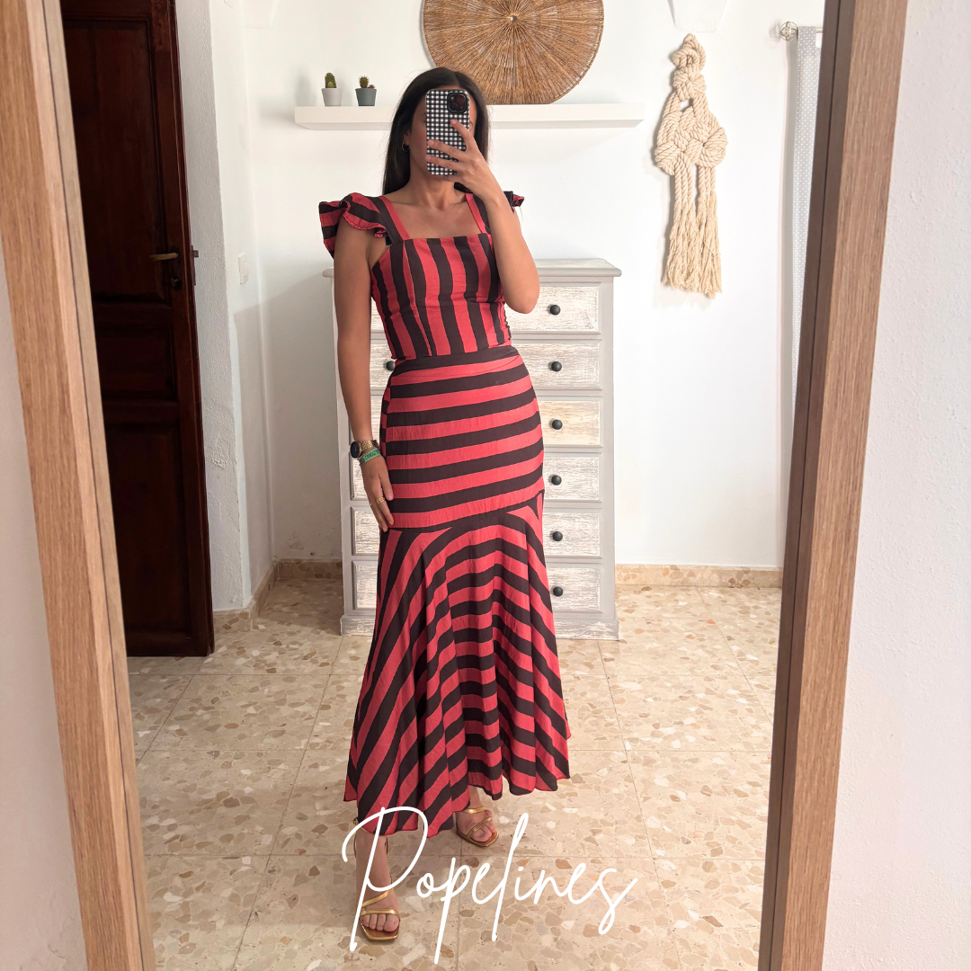 Conjunto Paloma rojo