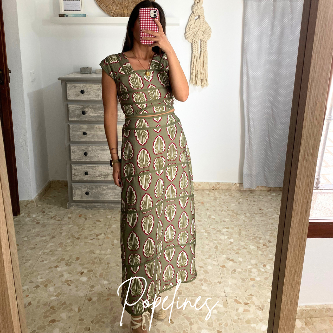 Conjunto Silvia verde