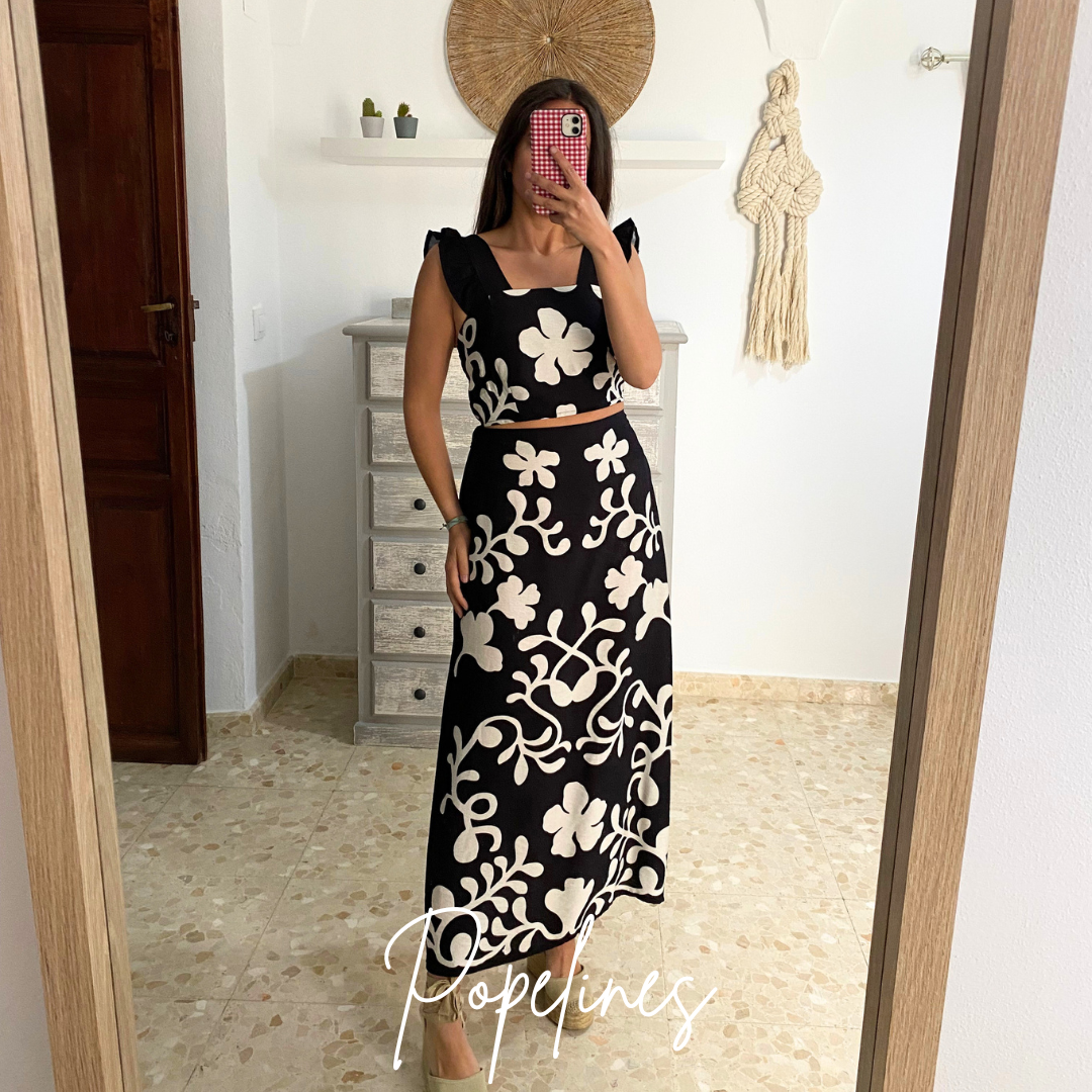 Conjunto Marsella negro