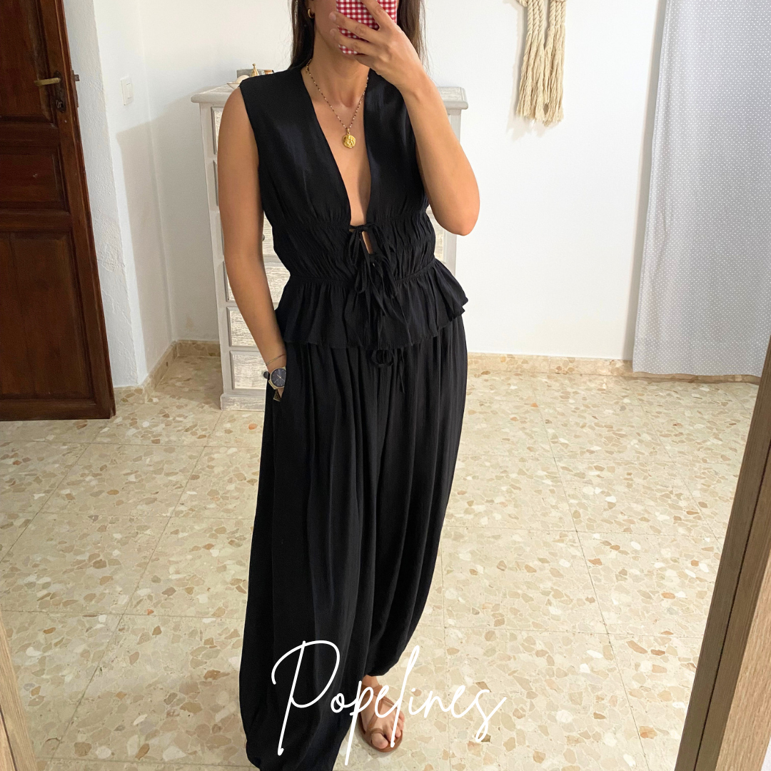 Conjunto Eva negro