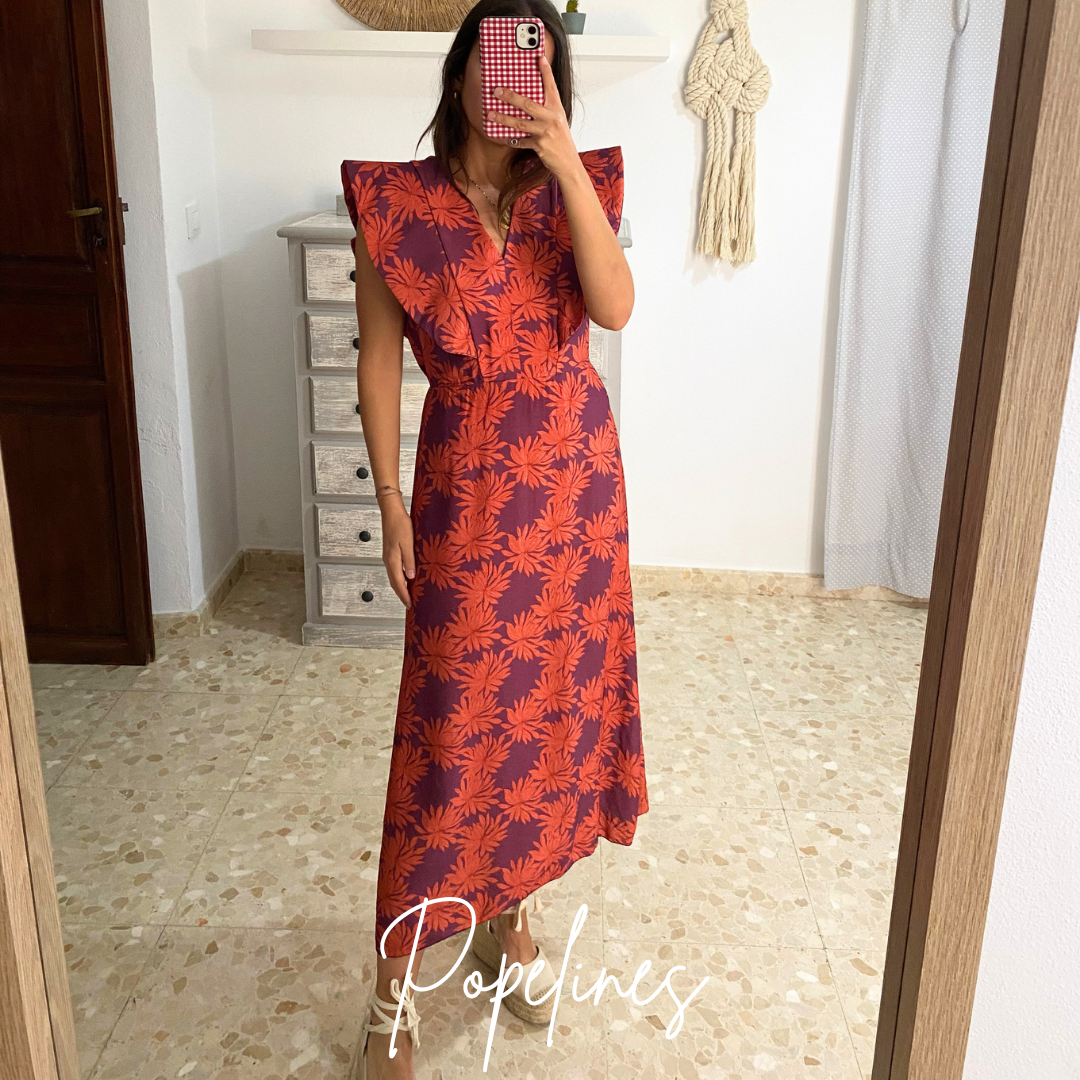 Vestido Ana malva