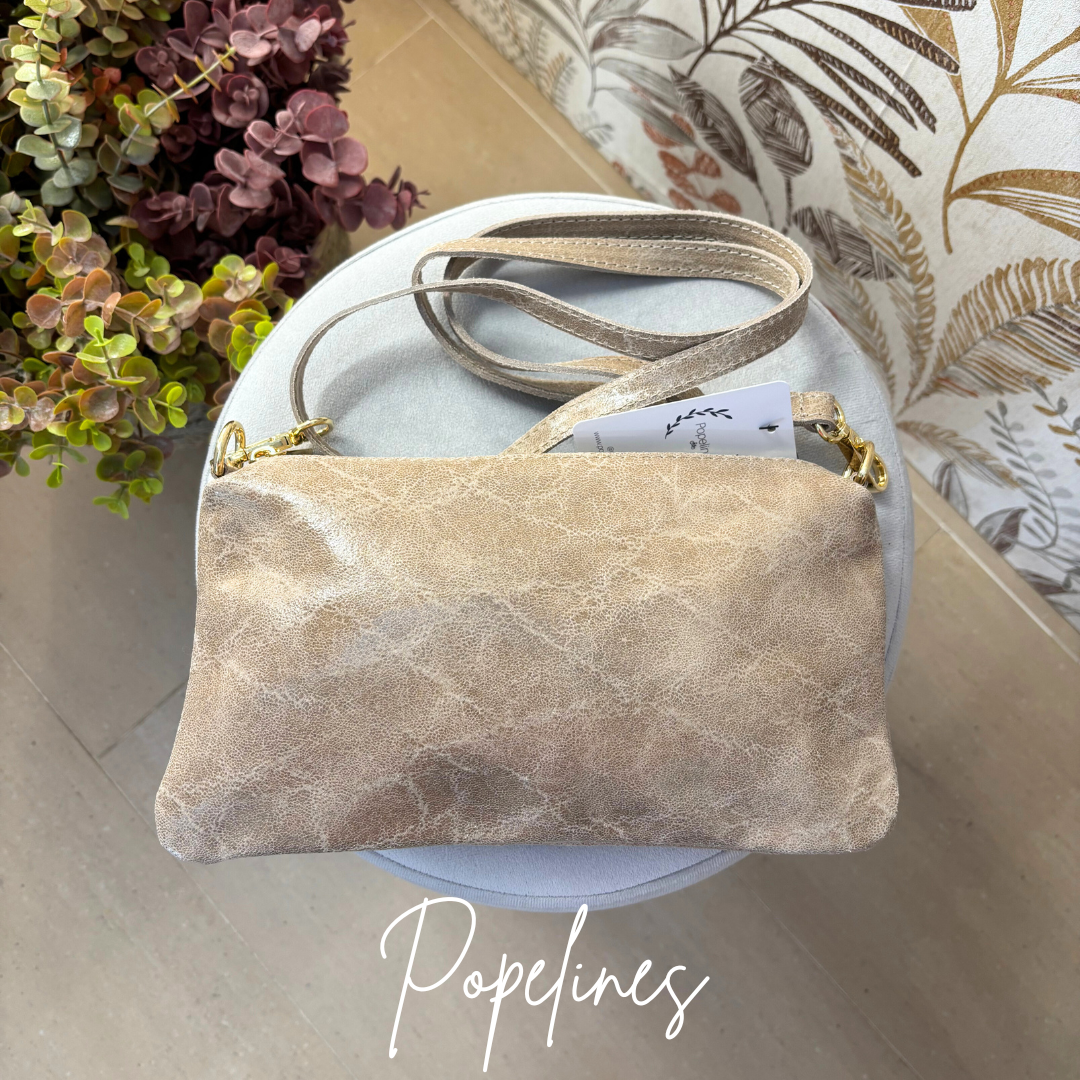 Bolso Vilma beige.