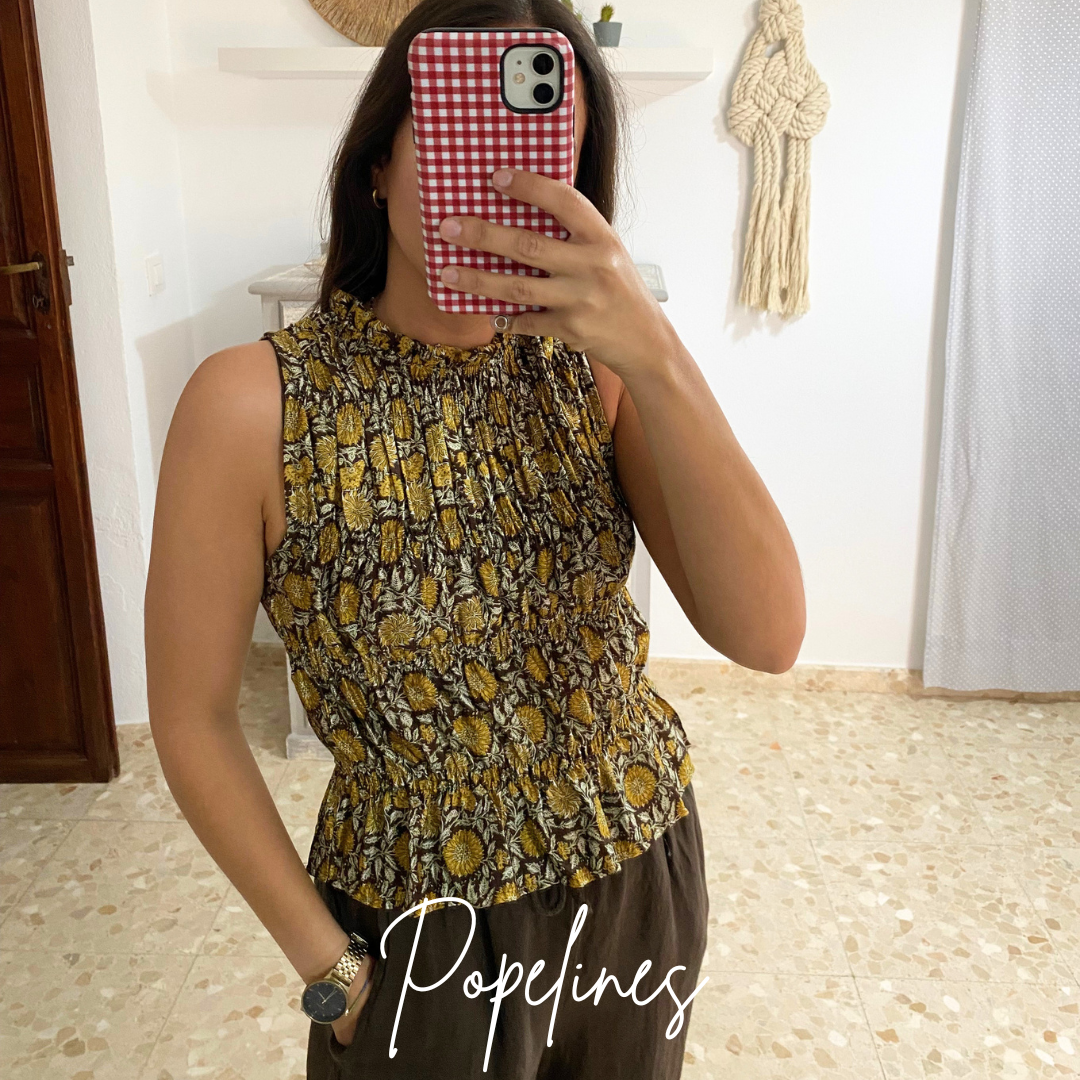Top estampado flor