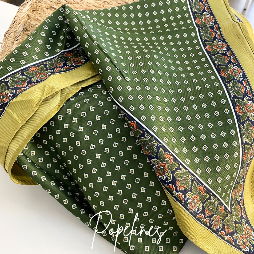 Pañuelo Greta verde