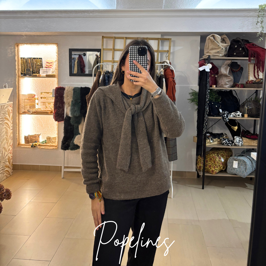 Jersey detalle nudo topo