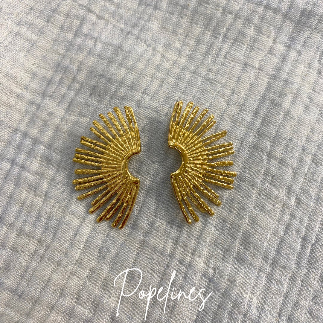 Pnedientes sol pequeño.