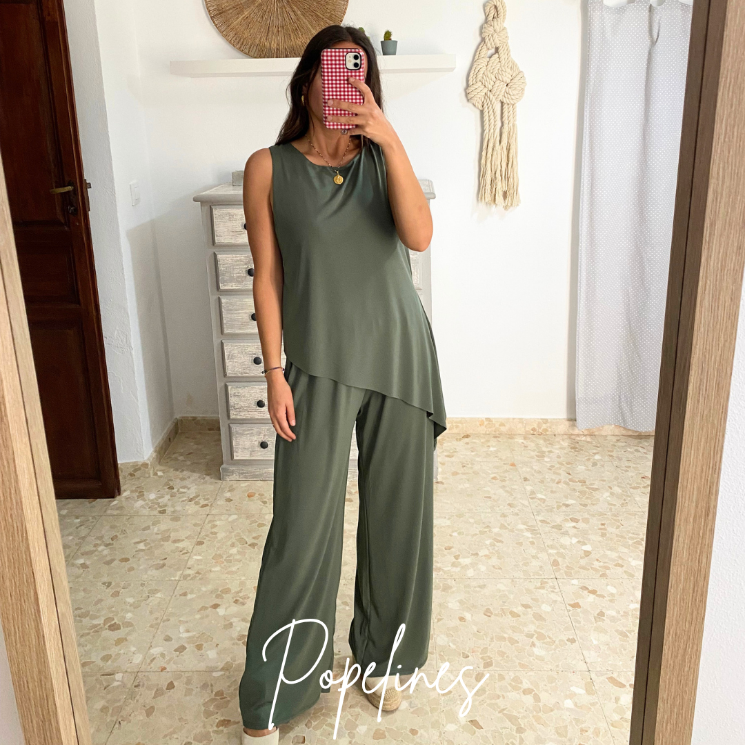 Conjunto Yolanda verde
