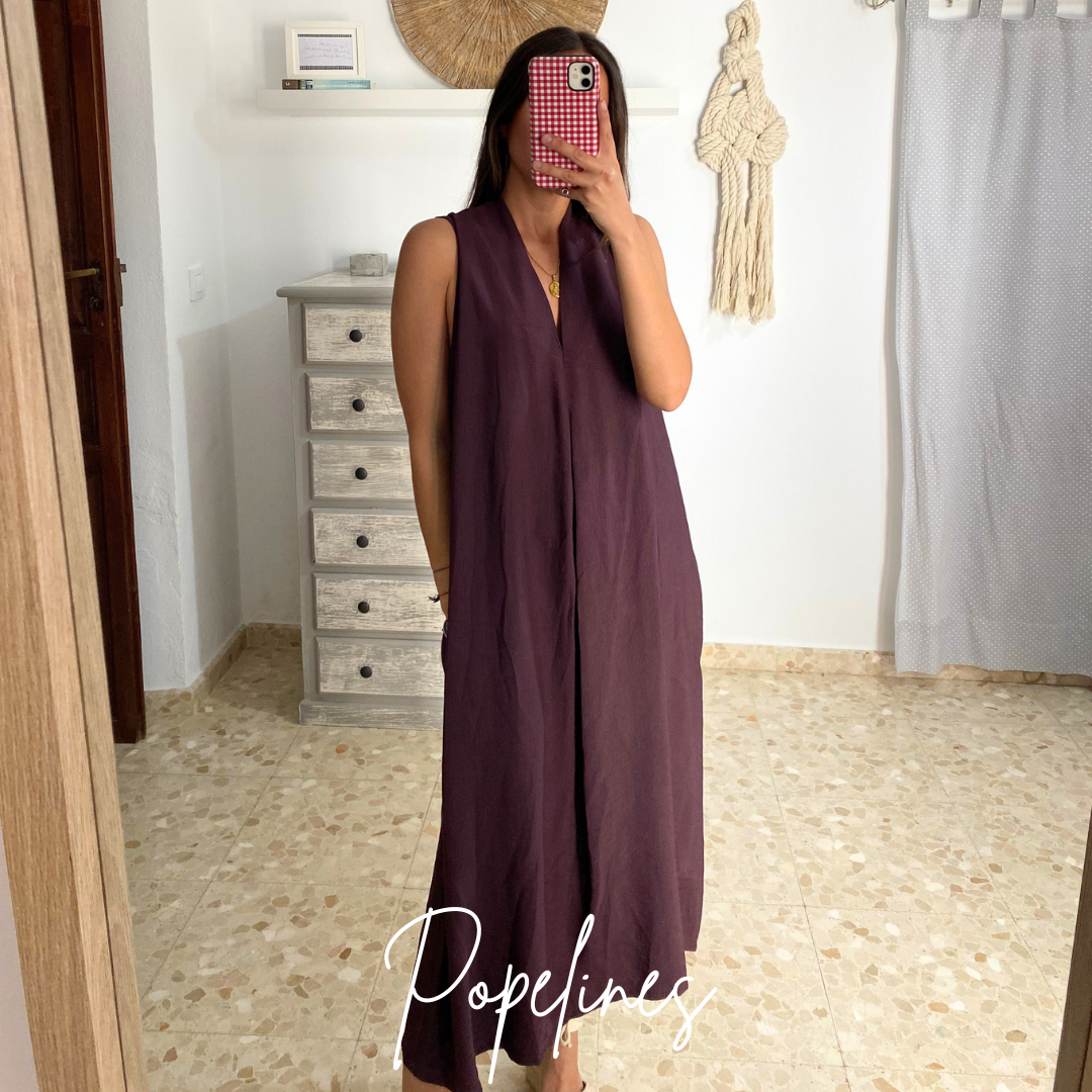 Vestido Isabel vino