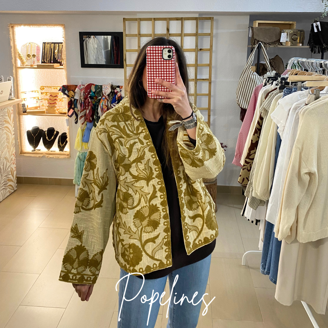 Chaqueta Sumatra Ocre