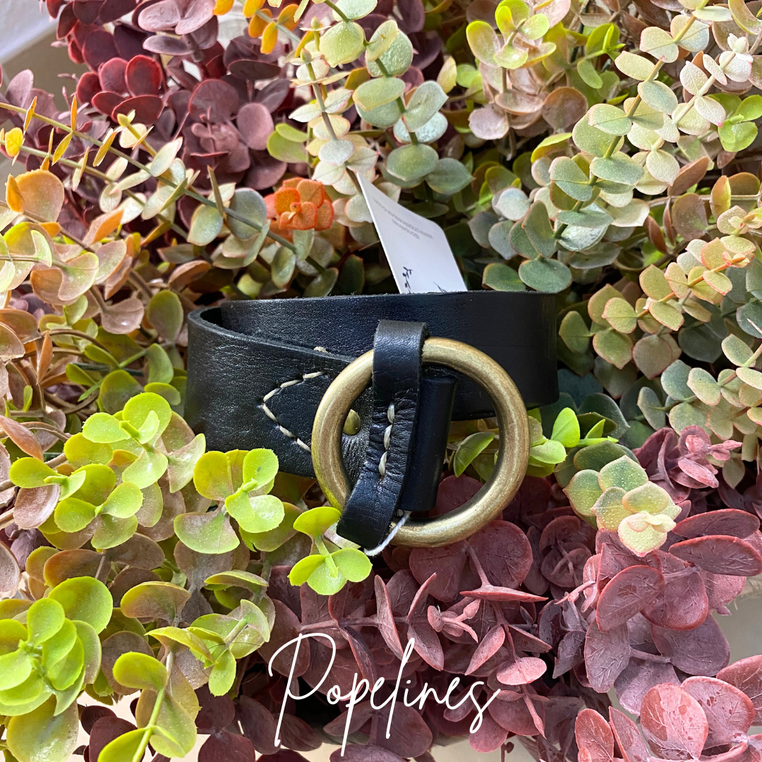 Cinturón Rocío negro.