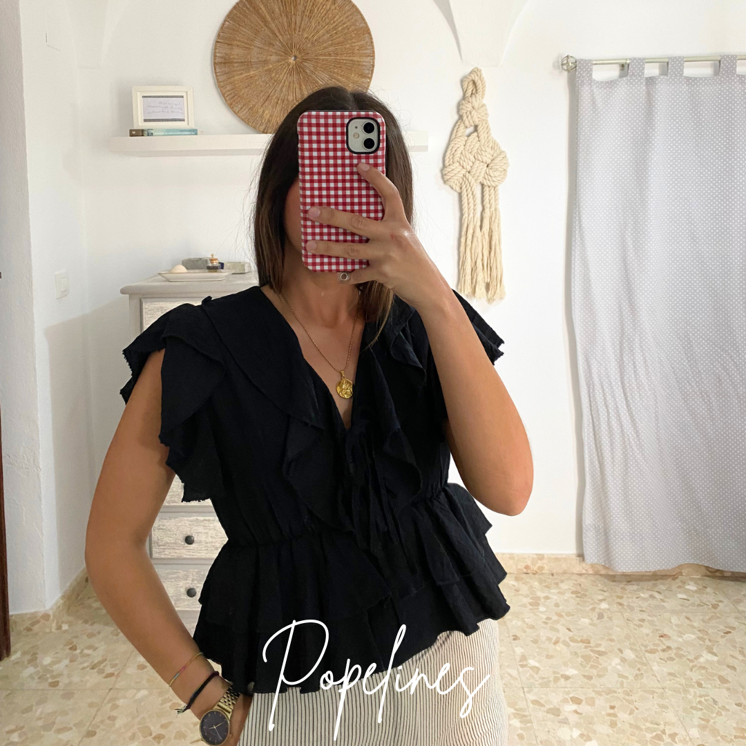 Blusa Lola negra
