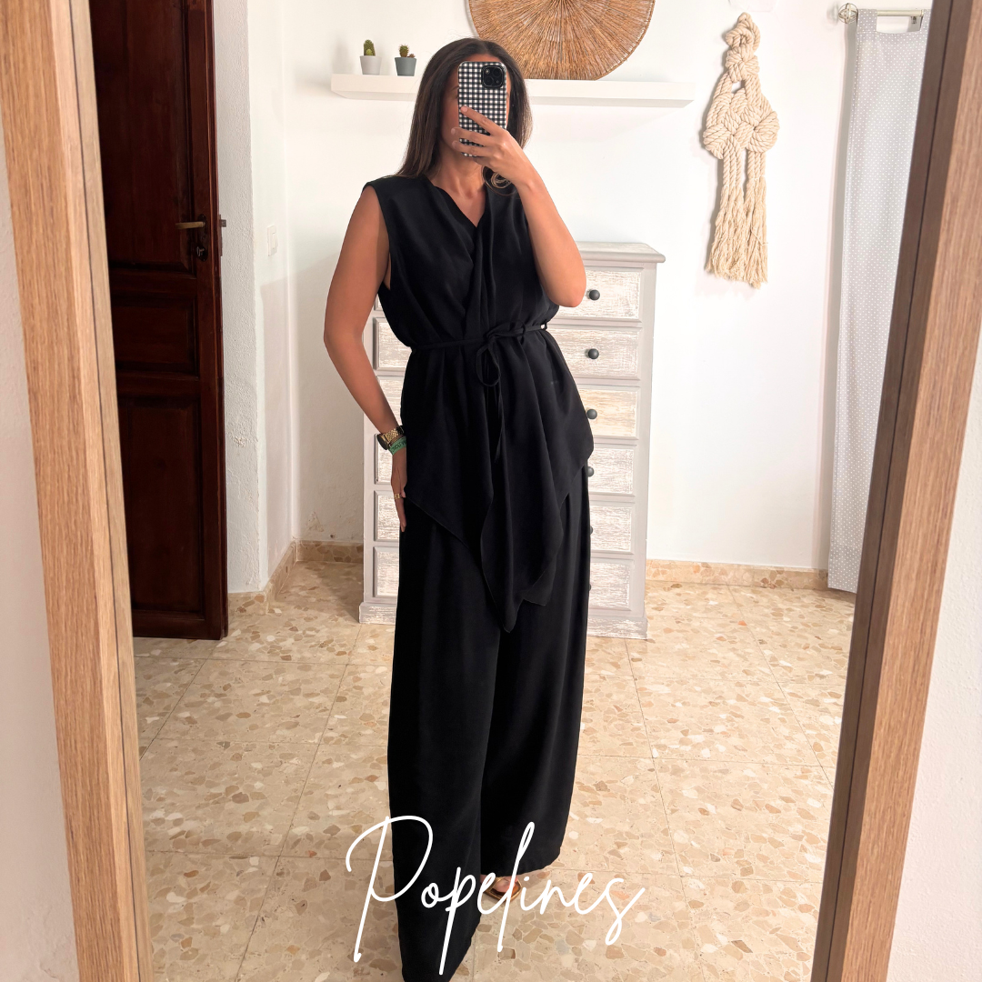 Conjunto Abril negro