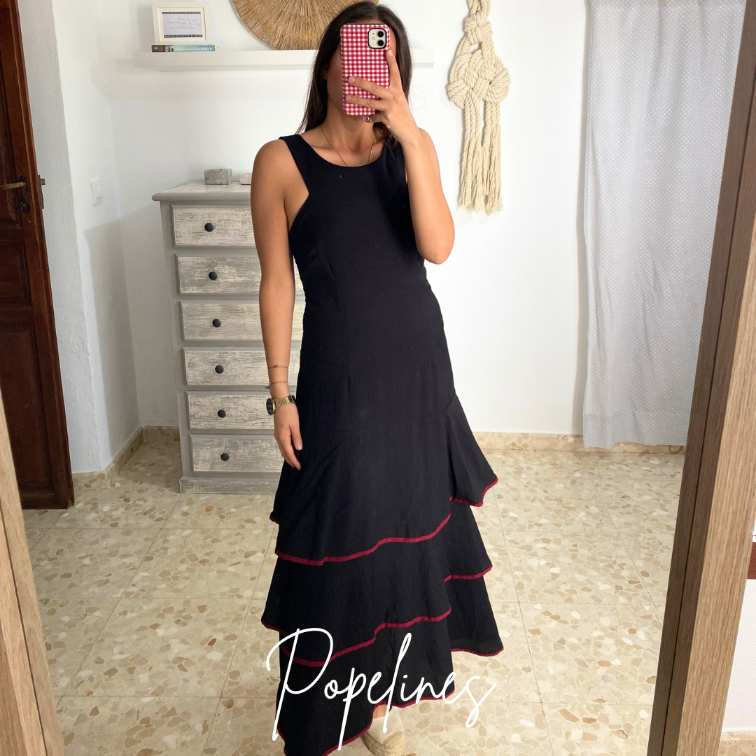 Vestido Abril negro