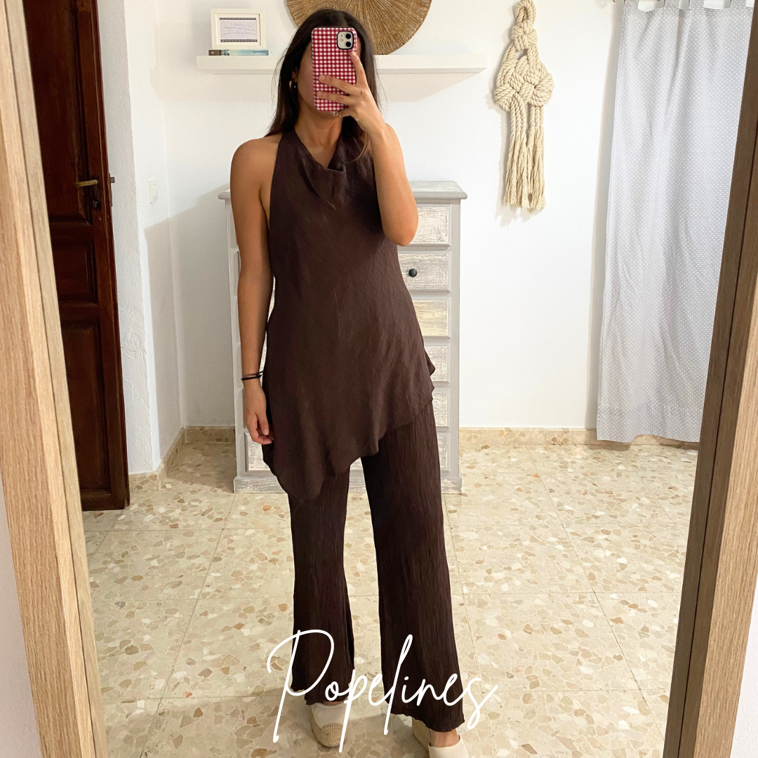 Conjunto Fátima chocolate