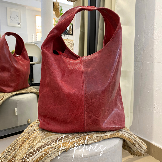 Bolso A Coruña rojo