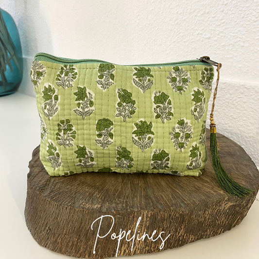 Neceser pequeño verde