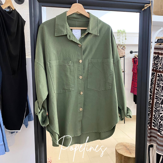 Sobrecamisa verde