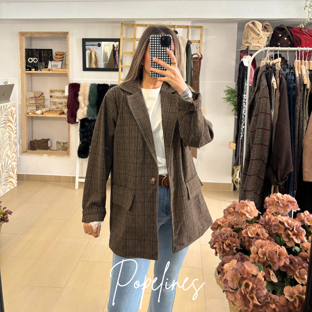 Chaqueta Sumatra chocolate