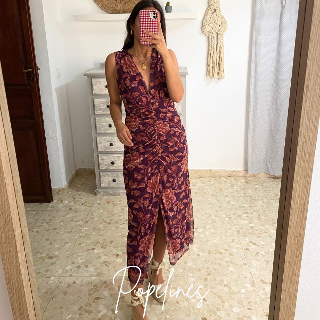 Vestido Pamplona naranja