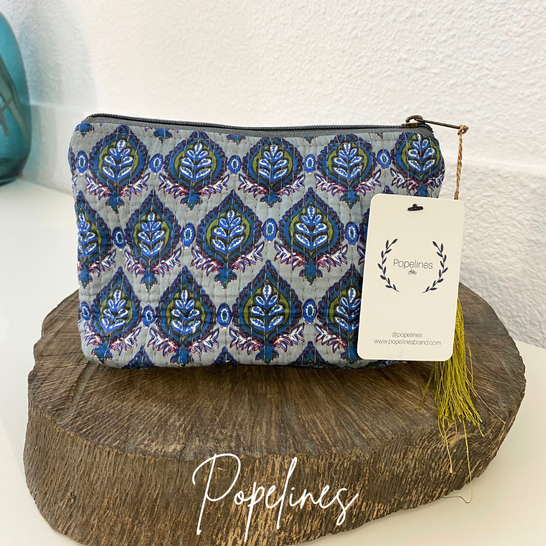 Neceser pequeño azul