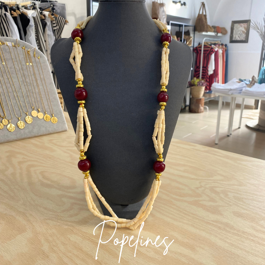 Collar Canarias beige