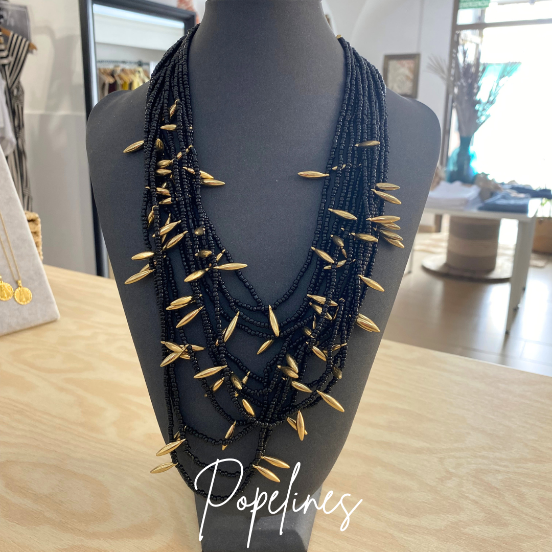 Collar Minsa negro