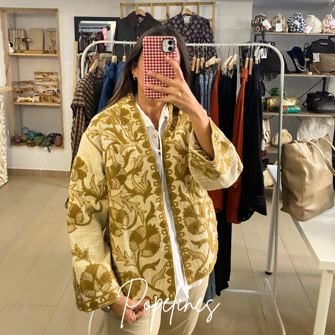 Chaqueta Sumatra Ocre