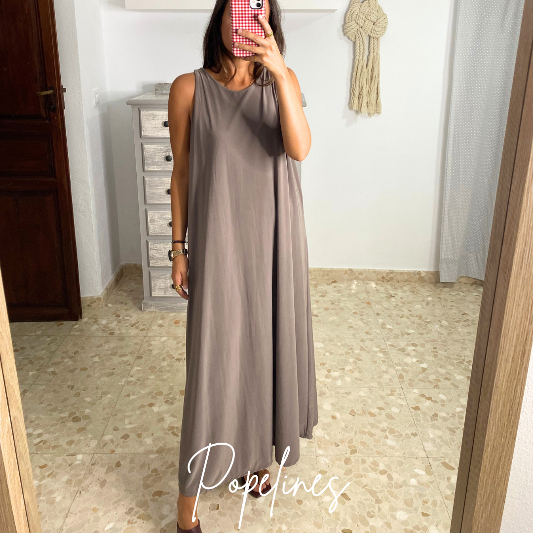 Vestido basic topo