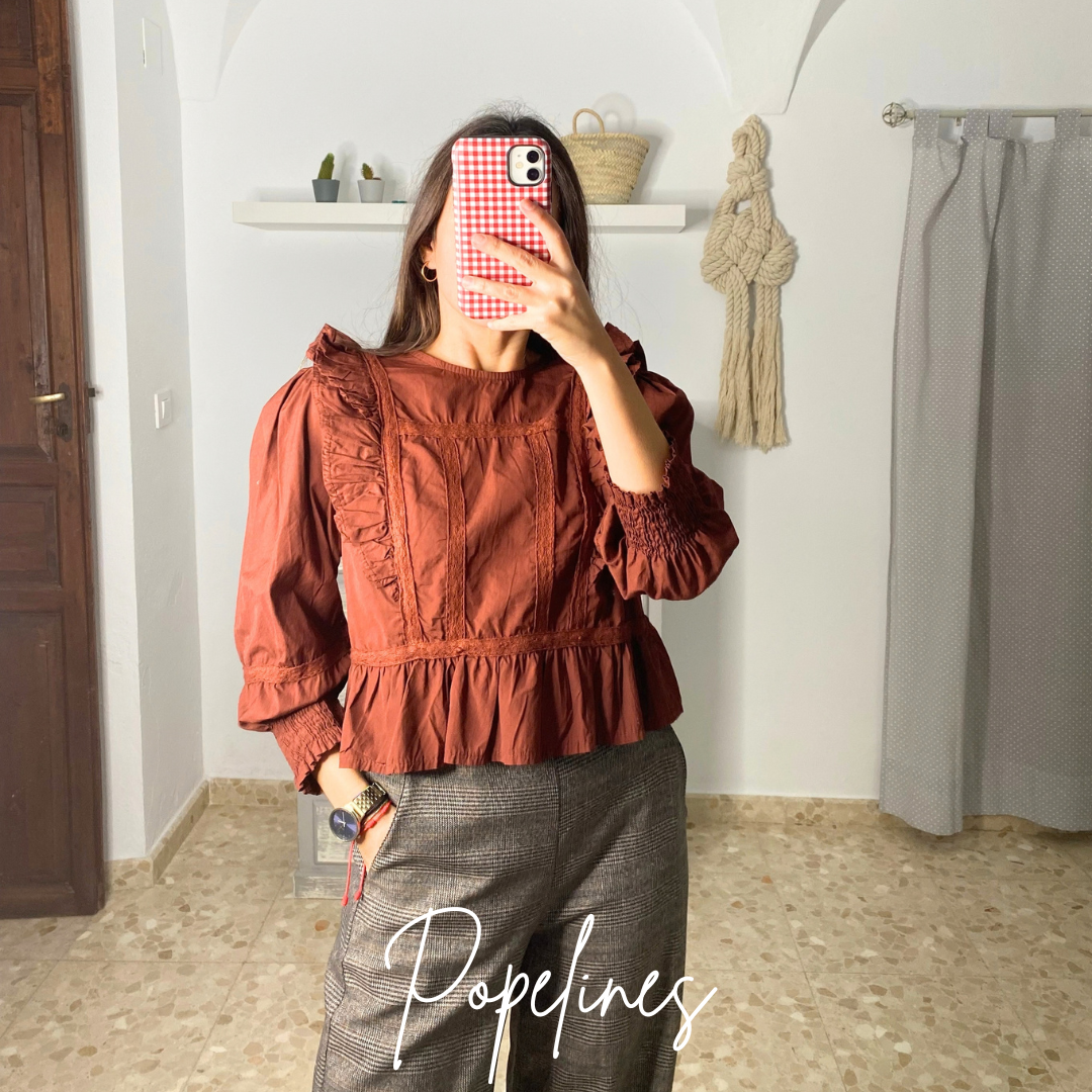 Blusa Claudia teja