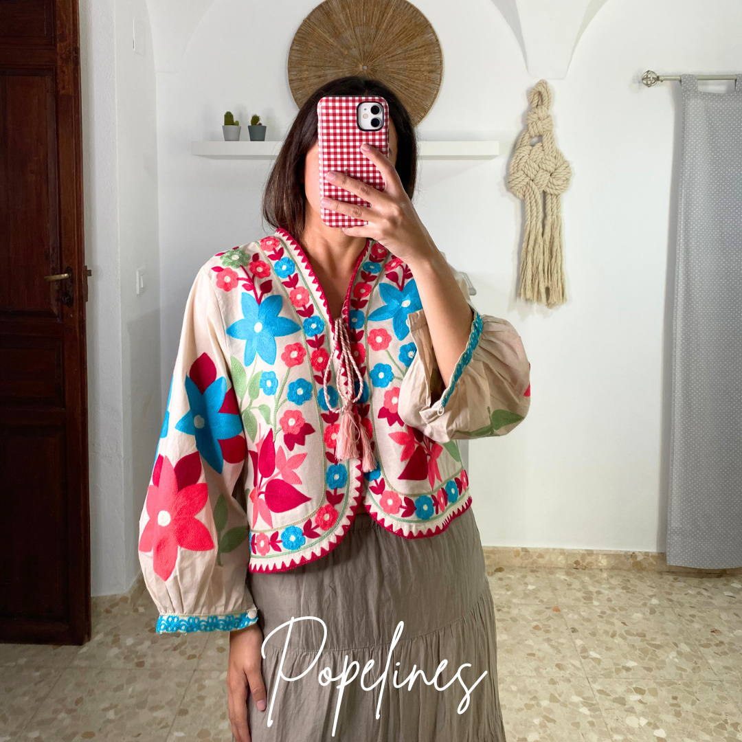 Blusa Gar hueso