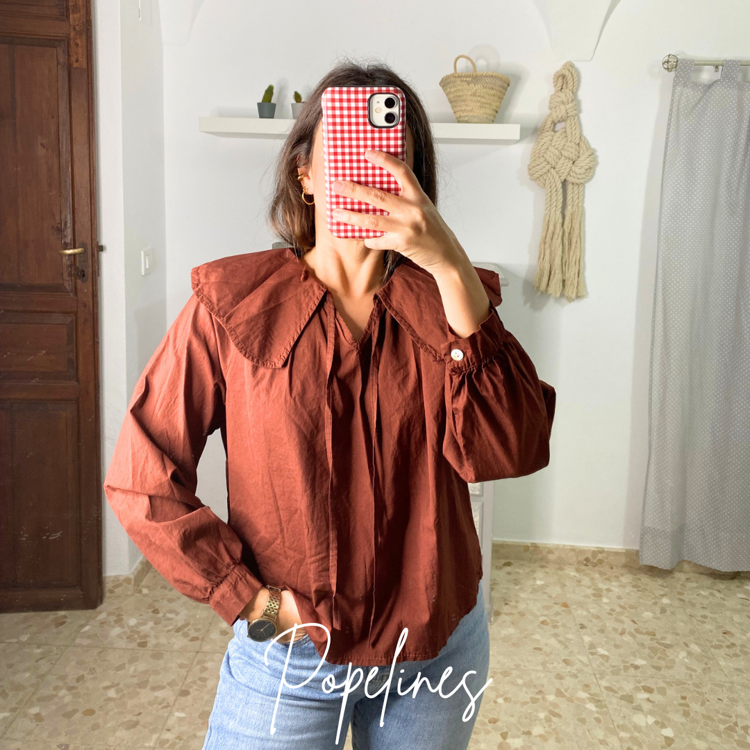 Blusa gola teja