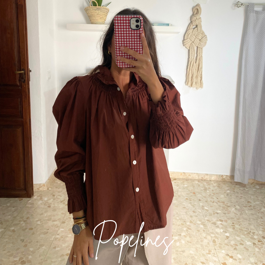 Blusa Málaga teja