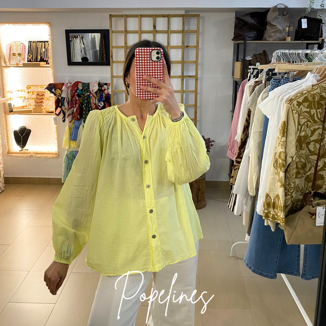 Blusa Margarita amarilla