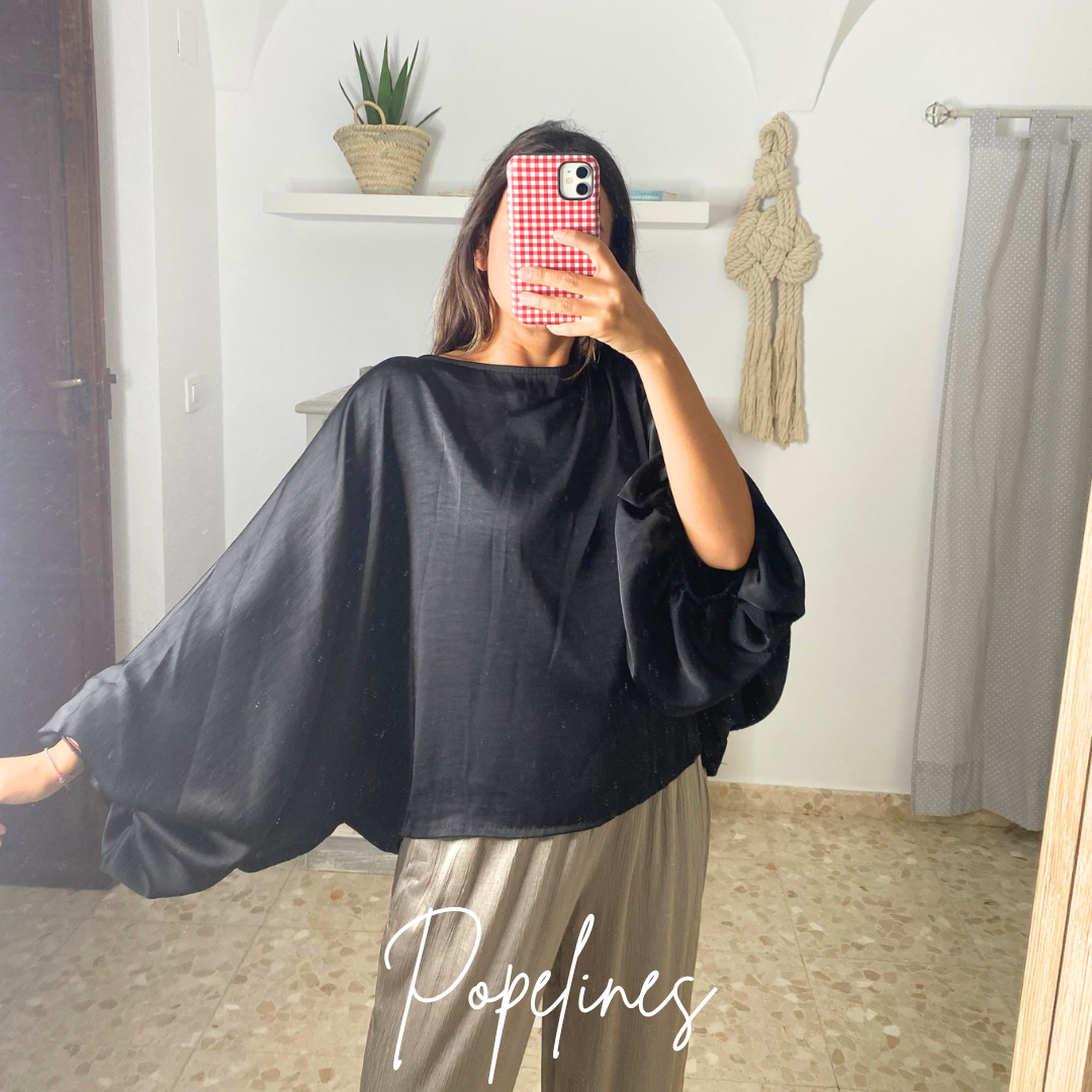 Blusa Pepa negra