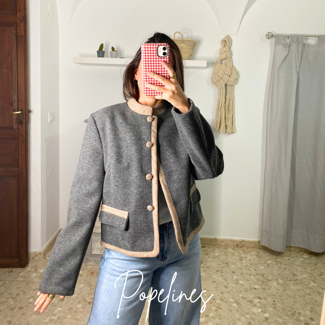 Chaqueta Paola gris