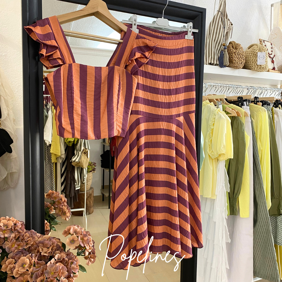 Conjunto Paloma malva
