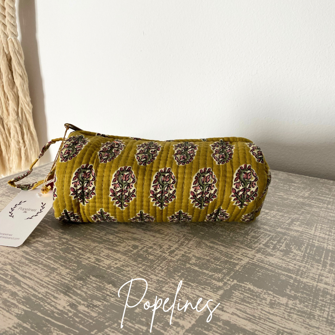 Estuche mostaza