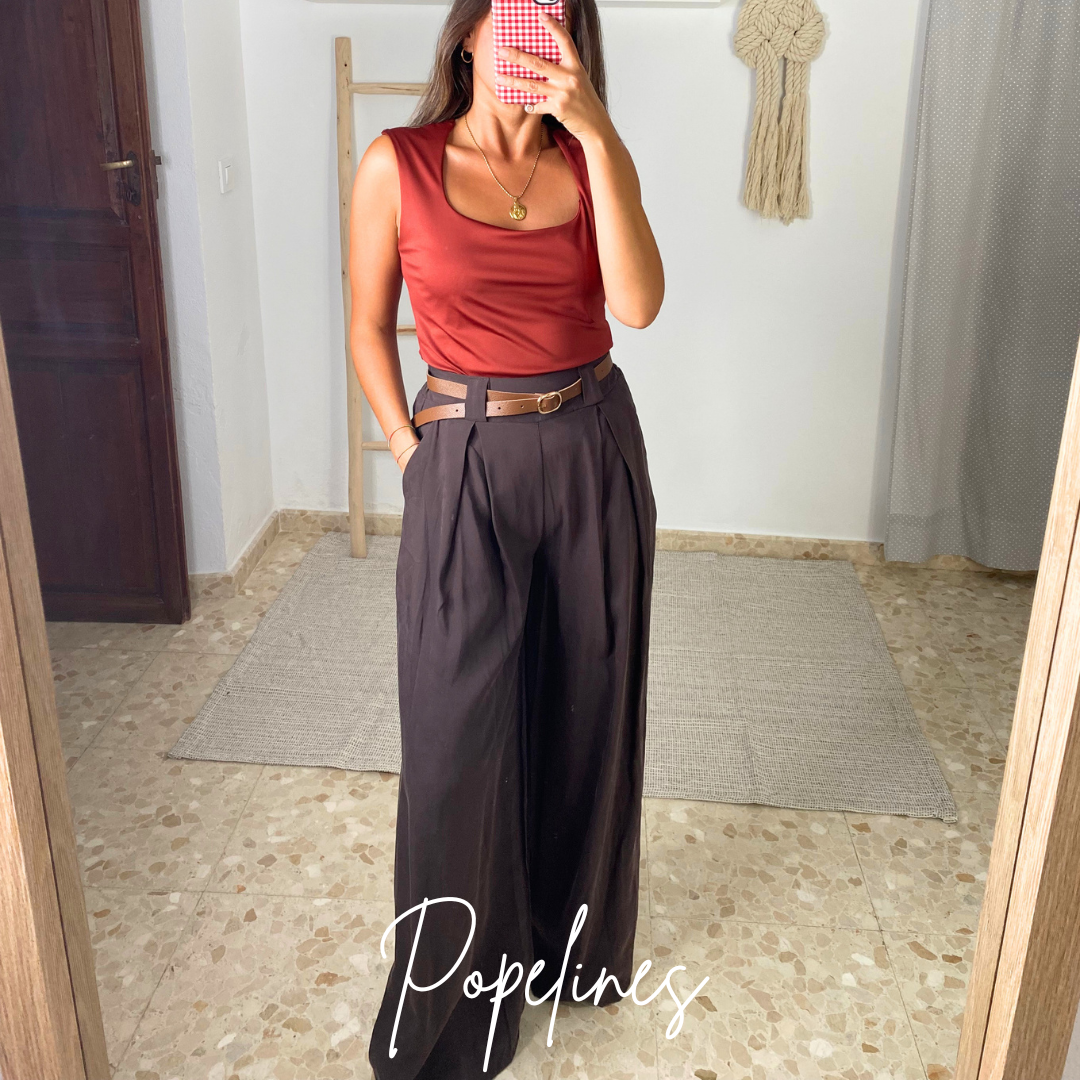 Pantalón Lucía chocolate