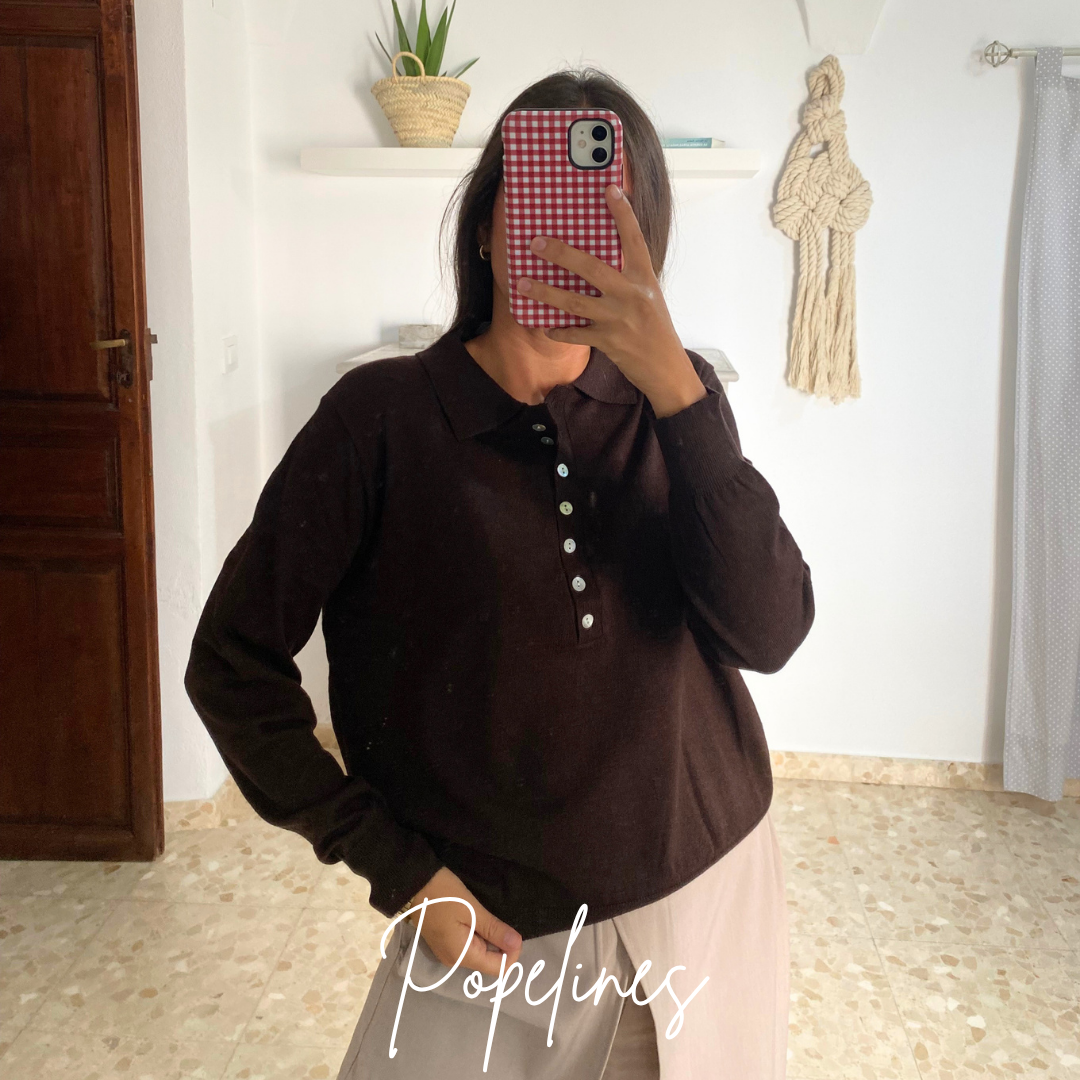 Polera chocolate
