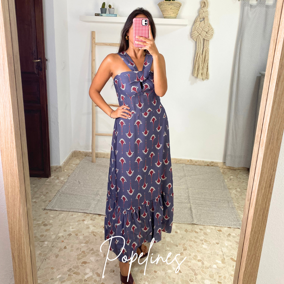 Vestido María azul