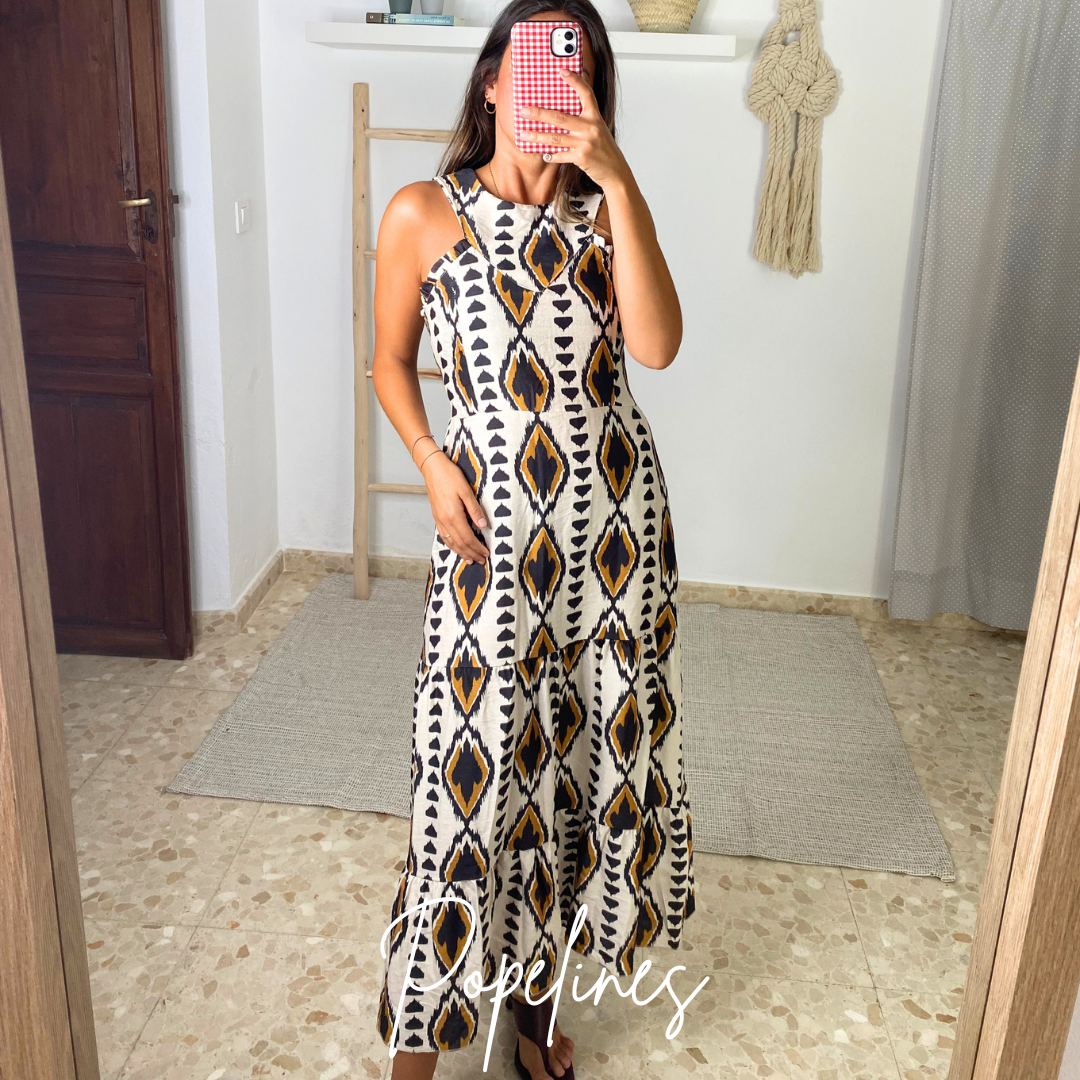 Vestido Melilla crudo