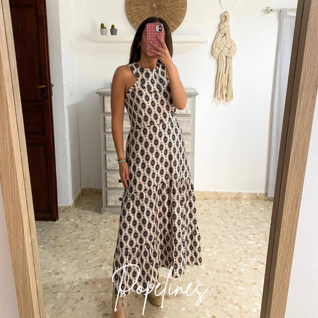 Vestido Sara crudo
