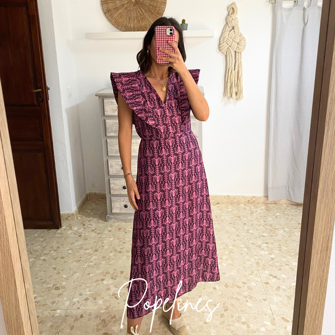 Vestido Ana lila