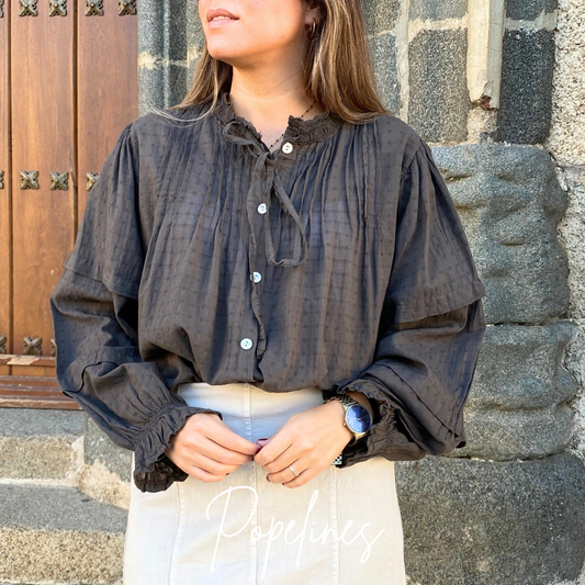 Blusa Fon chocolate