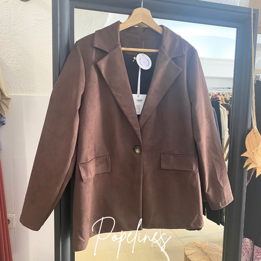 Chaqueta ante marrón