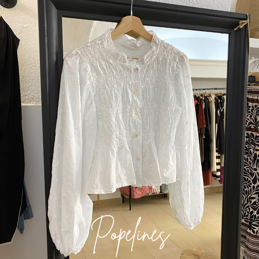Blusa Camila blanca