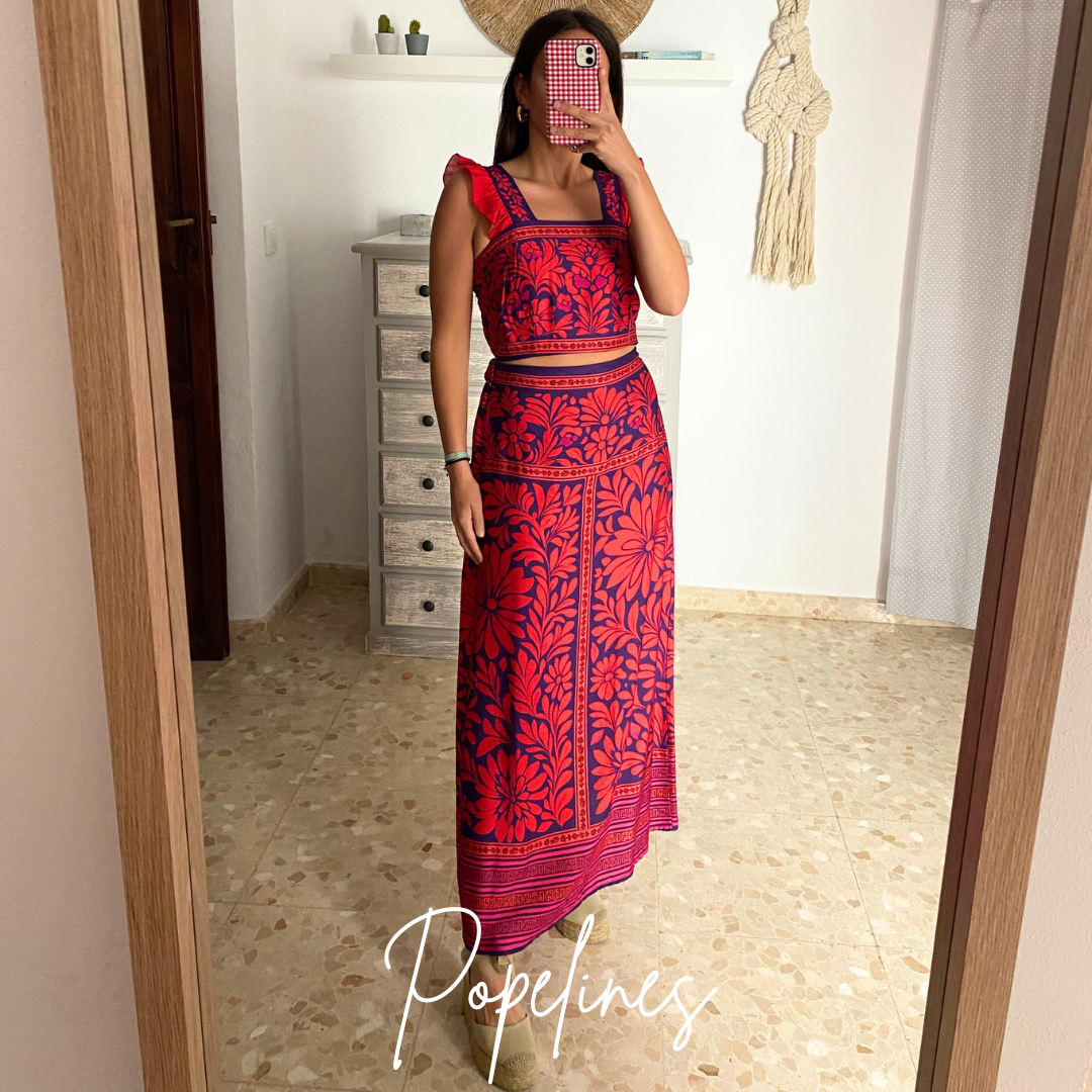Conjunto Florencia azul