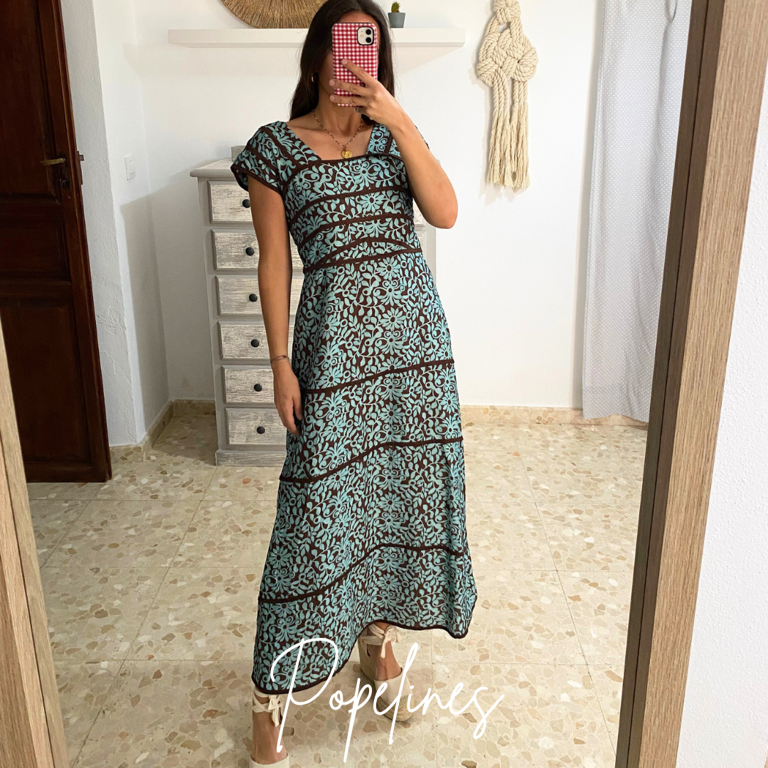 Vestido Carmen chocolate