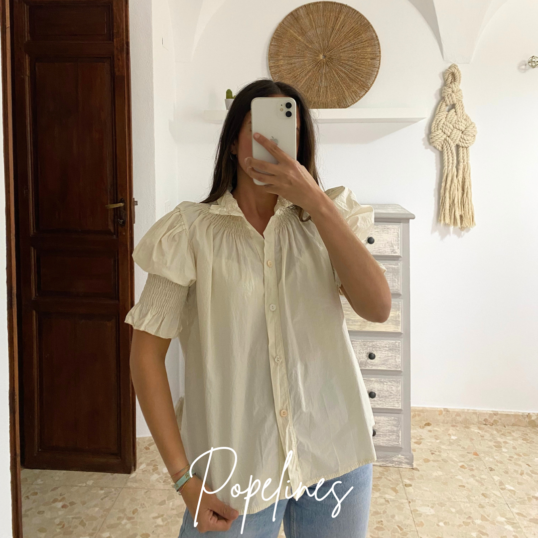 Blusa Málaga cruda