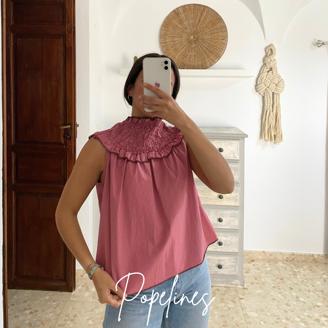 Blusa Marina rosa